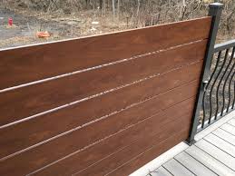Privacy fences for decks pretty much follow the same rule of thumb as patio privacy fences. Privacy Screens Excell Railings