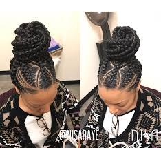 Love This Braided Up Do By Nisaraye Black Hair Information Natural Hair Styles African Braids Hairstyles Braided Hairstyles