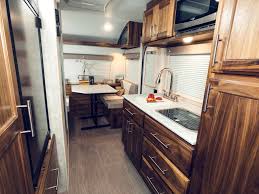 Maybe you would like to learn more about one of these? Little Guy Max Adds Dark Walnut Interior Option Little Guy Worldwide Walnut Kitchen Trailer Decor Interior
