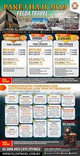 Bayaran haji ini akan didebitkan dari akaun jamaah haji di tabung haji (th). Felda Travel Felda Travel Pakej Haji 2019