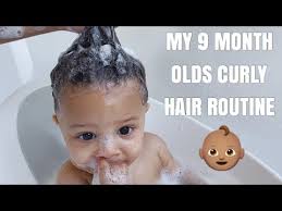 Everyone knows maintaining and taking care of curly hair for babies isn't easy. My 9 Month Olds Curly Hair Routine Youtube