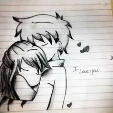 Image of cute anime couple drawings at paintingvalley com explore. Pin On Art Ideas