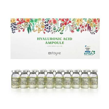 STAYVE Hyaluronic Acid Ampoule (10×8ml)
