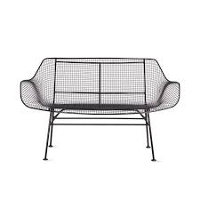Sculptura Bench By Russell Woodard For Woodard Furniture Lounge Chair Outdoor Outdoor Dining Chairs Bench Designs