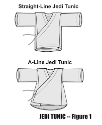 Using An A Line In A Jedi Tunic Figure 1 Jedi Tunic Star Wars Outfits Jedi Outfit