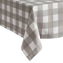 This 100% jute table runner is perfect for decorating parties, bbq, holiday dinner parties. Gray Plaid Table Linens You Ll Love In 2021 Wayfair