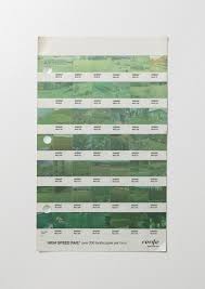 Renfe Green Pantone Color Chart High Speed Rail Pantone