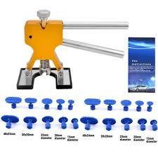 Get it on amazon here. Adjustable Golden Car Dent Puller Car Dent Repair Kit For Auto Body Dent Repair And Hail Damage Paintless Dent Puller Randalfy Dent Puller Kit Automotive Body Fender Repair Tools Arcadiawinds Com
