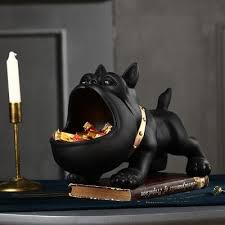 If you want to give a snack, give a special dog biscuit without sugar. Creative French Bulldog Candy Box Pet Clever