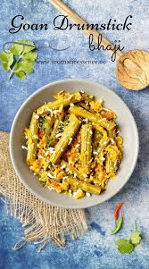Goan Drumstick Bhaji Sauteed Drumsticks Bhaji Recipe Goan Recipes Drumstick Recipes
