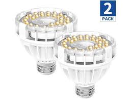 Sansi 2 Pack Daylight Led Grow Light Bulb 10w Full Spectrum Sunlight Led Grow Lights For Indoor Plants Vegetables And Seedlings Led Plant White Lights For Indoor Garden Greenhouses Uv Ir E26