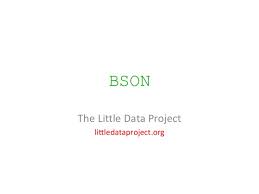 By default, returns a bson document represented as a python dict. Bson