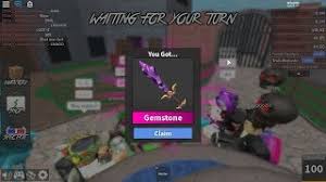 Godly weapons are rare and popular weapons. Roblox Murder Mystery 2 Unboxing Gemstone Season 1 Youtube