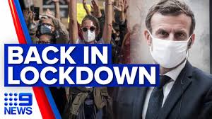 Sharp decline in recorded crime rates in 2020 amid pandemic. Coronavirus France And Germany Back In Lockdown 9 News Australia Youtube