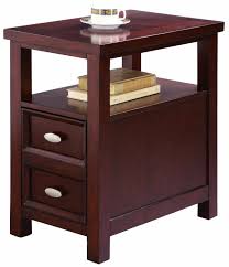 Robot Check End Tables With Drawers Chair Side Table End Tables