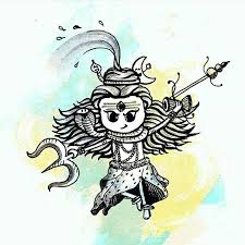 Drawing Lord Shiva God Illustrations Lord Shiva Painting God Art