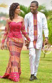 Couple Wedding Dress African Print Fashion Dresses African Wedding Attire African Traditional Wedding Dress