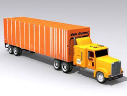 Semi Trailer Truck Free 3d Model Semi Trailer Semi Trailer Truck Trucks