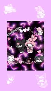Kuromi Sanrio Kitty Hello Iphone Hd Mobile Wallpaper Peakpx