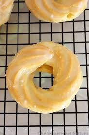 Oven Baked French Cruller Donuts Recipe