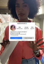 Angela Aliaga's Instagram, Twitter & Facebook