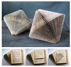 Buchorigami Diy Buch Upcycling Bucher Basteln Stare Knihy Papirove Kvetiny Remesla