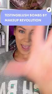 Testing Blush Bombs by Makeup Revolution