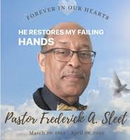 Frederick Sleet Obituary