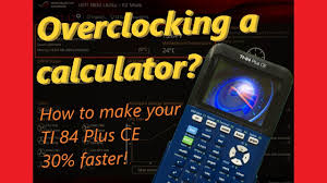 Overclocking A Ti 84 Plus Ce Youtube