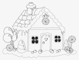 We have over 10,000 free coloring pages that you can print at home. Clipart Transparent Clipart At Getdrawings Com Free Simple Gingerbread House Coloring Page Png Image Transparent Png Free Download On Seekpng