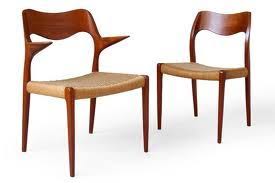 Niels Otto Moller Dining Chairs Model 55
