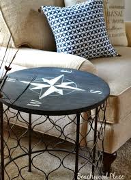 Coastal Nautical Furniture Makeovers From Wicker Chairs To Side Tables To Dressers Nautical Furniture Furniture Makeover Nautical Home