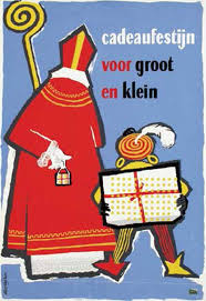 Affiche Jr 50 Sinterklaas Zwarte Piet