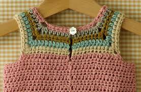 Free crochet peachy ensemble baby dress pattern. 15 Precious Crochet Newborn Dress Patterns