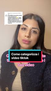 Come Categorizzare i Video TikTok