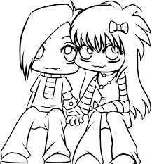 Emo coloring pages is free hd wallpaper. Free Printable Emo Coloring Pages For Kids Love Coloring Pages Cartoon Coloring Pages Emo Love