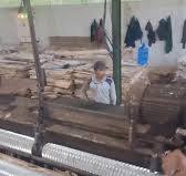 9 feet wood peeling machine 👍😎 #reels #rotary #machine ...