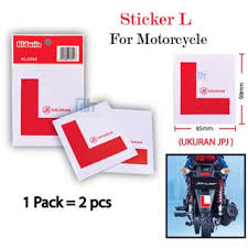 Emmm better tampal sticker p. Kereta Sticker P Car P Sticker Motosikal Sticker Motor L Sticker Depan Belakang To Sticker Ukuran Jpj Front Back Jpj Shopee Malaysia