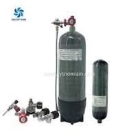 Nitrogen Gas Cylinder Carbon Fiber 12L High Pressure Diving Carbon Fiber  Gas Cylinder Pcp Air Cylinder Carbon Fiber