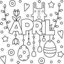 We have a great collection of april coloring pages for you and your kids. Welcome April Colouring Page Printable Thrifty Mommas Tips