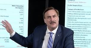 The only question now is, when are the people going to enforce justice against the criminals and traitors in government today? The Mypillow Guy S Fever Dream The New York Times