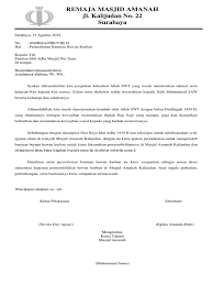 Contoh surat permohonan hewan qurban doc surat ras. Permohonan Daging Qurban