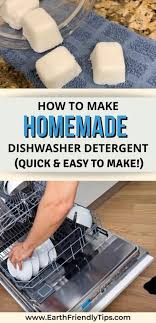 How To Make Homemade Dishwasher Detergent Without Borax Earth Friendly Tips