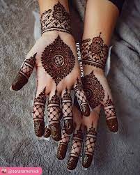 Menguasai seni melukis kain membuat anda mampu menjadi perancang mode atau penata interior dengan. Corak Inai Yang Boleh Bakal Pengantin Pakai Untuk Majlis Kahwin Pesona Pengantin