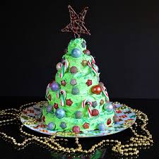 The pan can be purchased online, but if you cannot find one, a similarly tapered cylindrical mold will do. Layered Chocolate Mint Christmas Tree Cake Gluten Free Gluten Free Alchemist