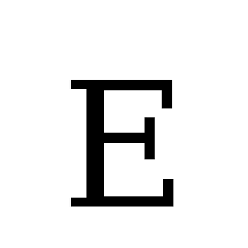 Maybe you would like to learn more about one of these? E Latin Capital Letter E Dejavu Serif Book Graphemica