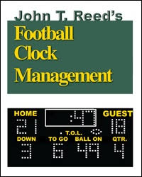 John T Reeds Football Clock Management Book Page