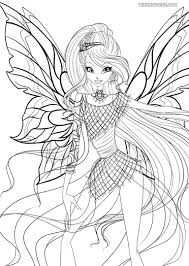 Le fate winx si preparano alla battaglia. Pin By Mary Paschal On World Of Winx Fairy Coloring Pages My Little Pony Movie Fairy Coloring