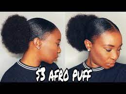Afro puffs are not to be confused with regular curly ponytails. 3 R50 Afro Puff Quick Easy Low Puff Hairstyle South African Youtuber Youtube