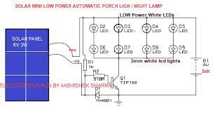 Product list and cost of components. 3 Solar Automatic Night Lamp Lawnlight Porchlight Circuit Electroinvention